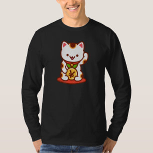 Camiseta Lucky Cat MANEKI-NEKO - Iene Japonês
