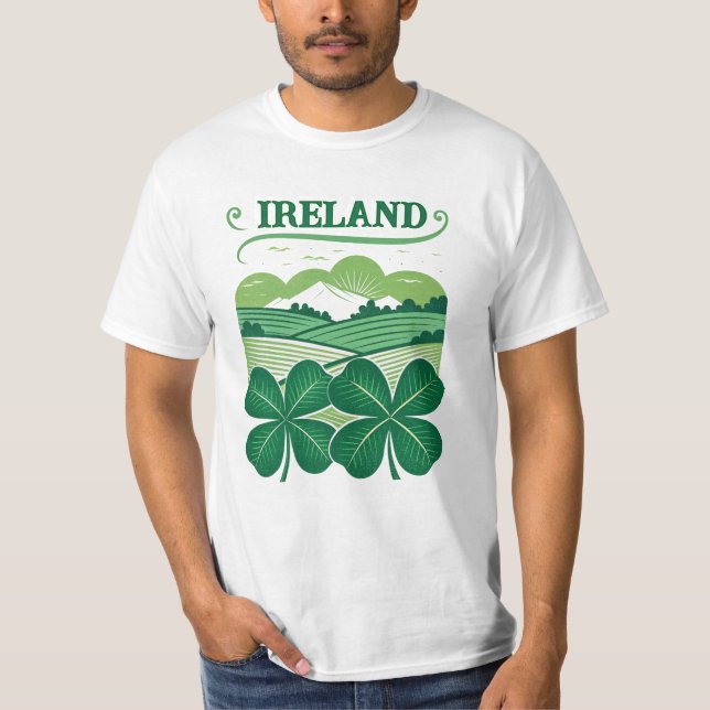 Camiseta Lucky Charm Irlanda (Frente)