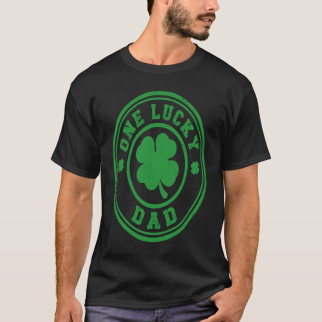 Camiseta Lucky Dad St Patricks Day (Frente)