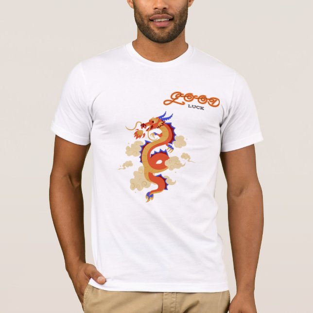 Camiseta Lucky Dragon: A Fortuna Deslancha  (Frente)