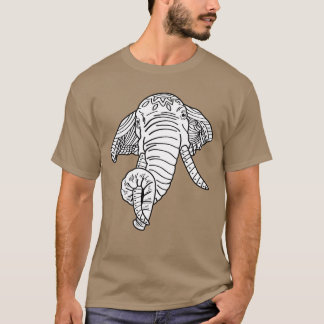 Camiseta Lucky Elephant Animalrainer Gift friend