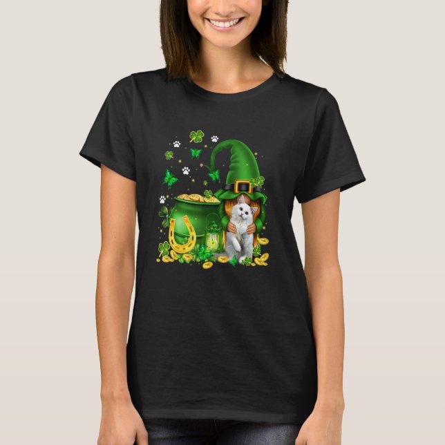 Camiseta Lucky Gnome U2013 Gnomo Hug Ragdoll Rua Patrick (Frente)