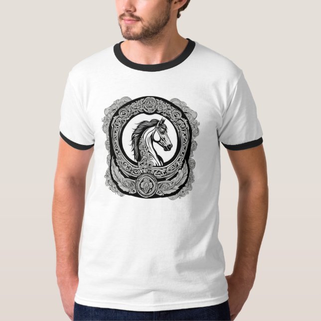 Camiseta Lucky Horsfere Tatto (Frente)