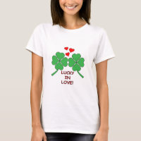 Lucky In Love Heart Clover