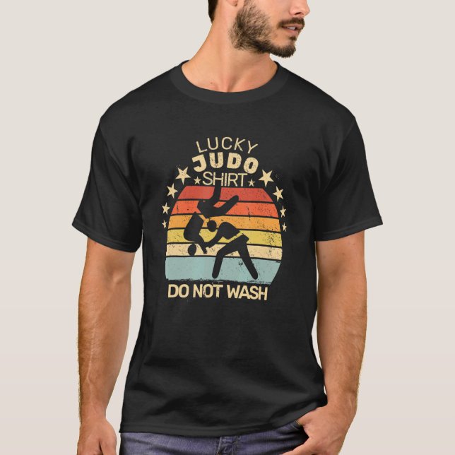 Camiseta Lucky Judo para judosta judosta judo Judo Judo lut (Frente)
