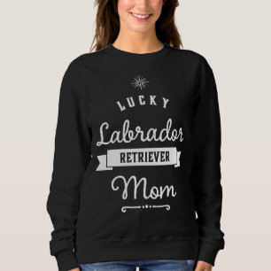 Camiseta Lucky Labrador Retriever Mãe Para Mamãe Orgulhosa