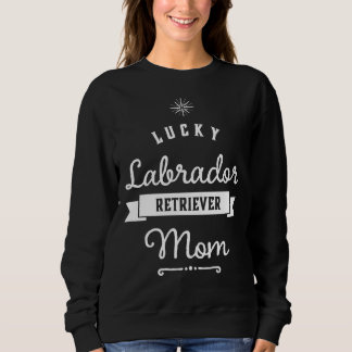 Camiseta Lucky Labrador Retriever Mãe Para Mamãe Orgulhosa
