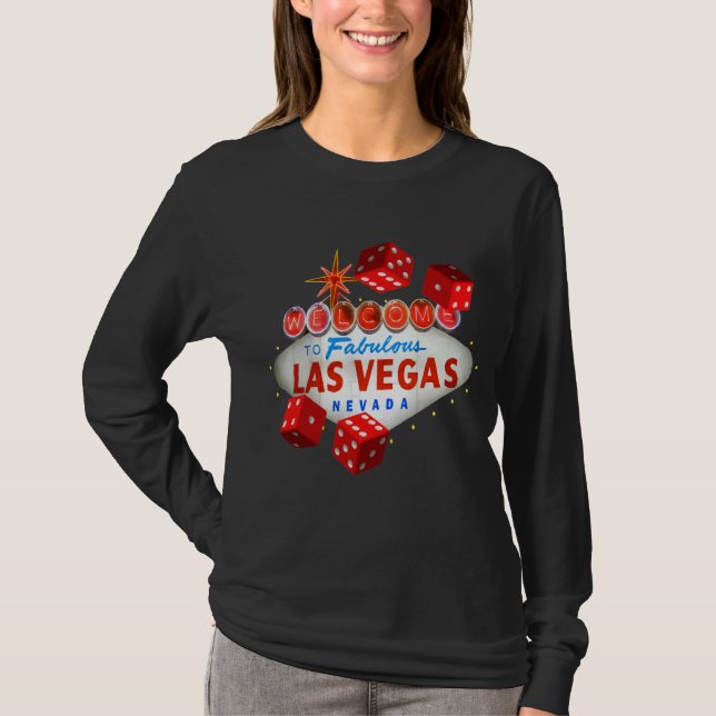 Camiseta Lucky Las Vegas Long Sleeve T shift (Frente)