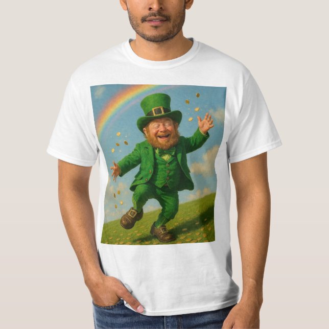 Camiseta Lucky Leprechaun (Frente)