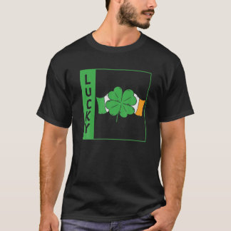 Camiseta Lucky Leprechaun Irish Clover Dia de São Patrício 