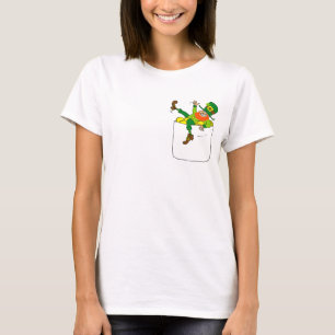 Camiseta Lucky Leprechaun No Meu Bolso