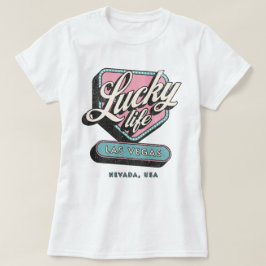 Camiseta Lucky Life Las Vegas Nevada