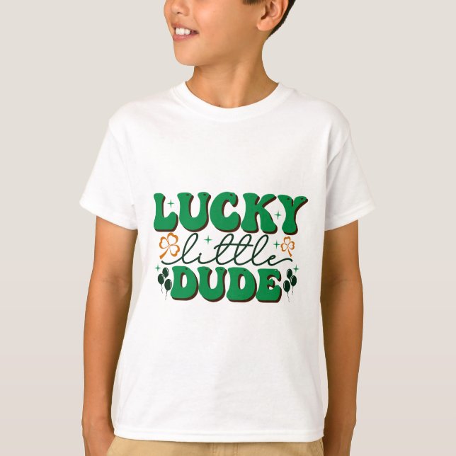 Camiseta Lucky Little Dude (Frente)