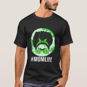 Camiseta Lucky Mama Luckest Mam Beste Dia Mãe Momlife