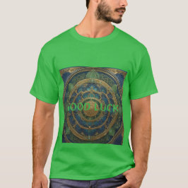 Camiseta Lucky Mandala Fortune Design Boa Sorte