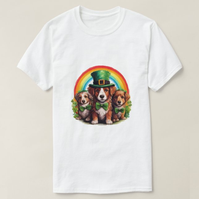 Camiseta Lucky Pup Parade (Frente do Design)
