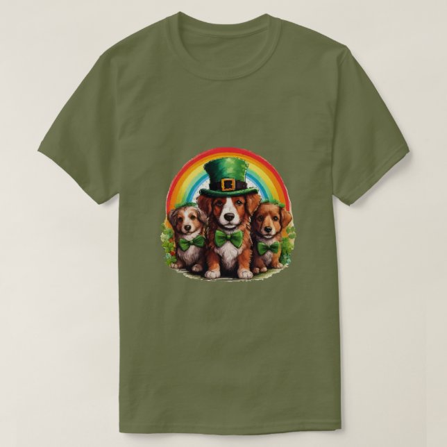 Camiseta Lucky Pup Parade (Frente do Design)