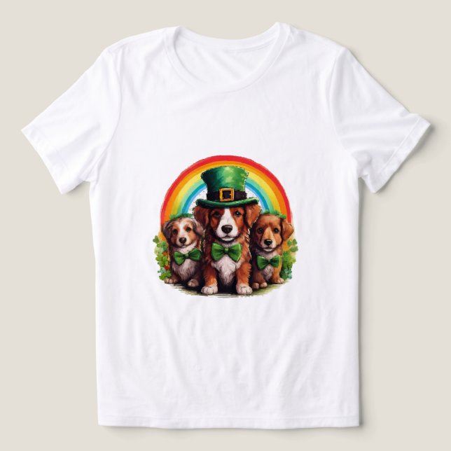 Camiseta Lucky Pup Parade (Design frontal)