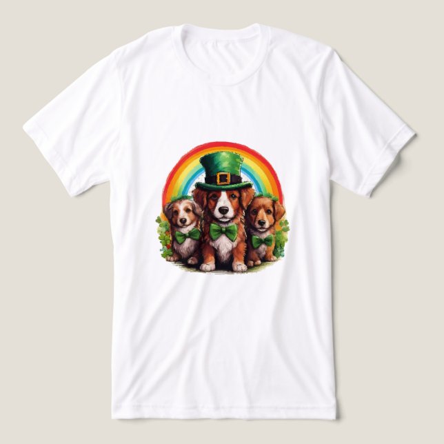 Camiseta Lucky Pup Parade (Design frontal)