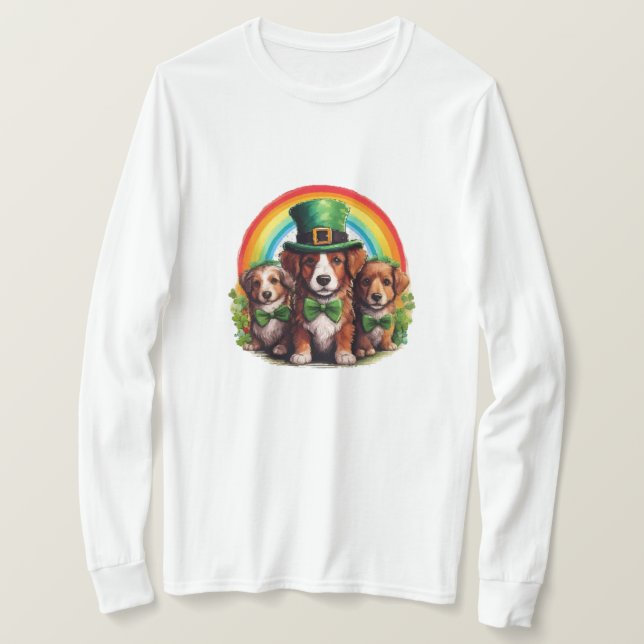 Camiseta Lucky Pup Parade (Frente do Design)