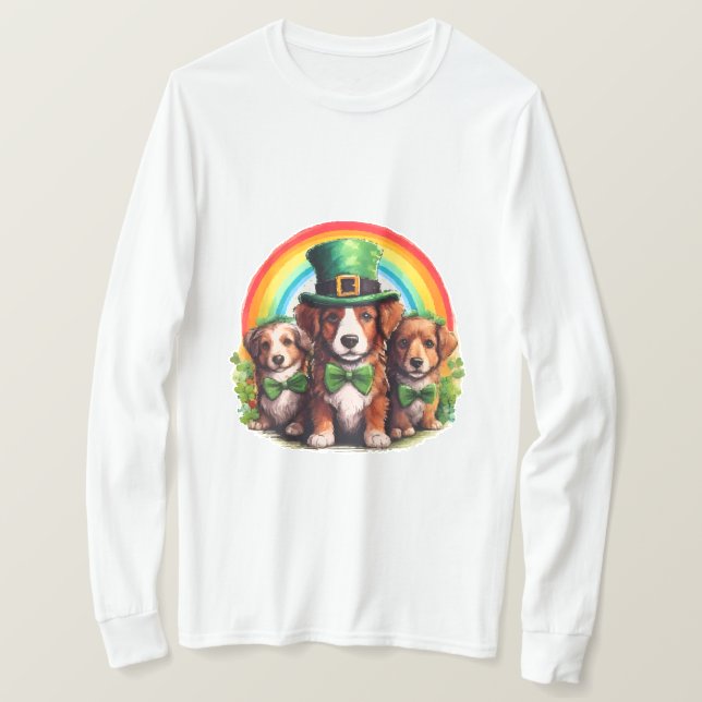 Camiseta Lucky Pup Parade (Frente do Design)