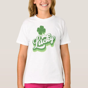 Camiseta Lucky Shamrock Dia de São Patrício irlandês