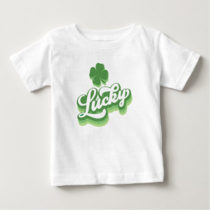 Camiseta Lucky Shamrock Dia de São Patrício irlandês