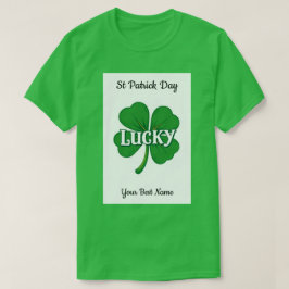 Camiseta Lucky Shamrock Vintage