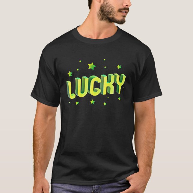 Camiseta Lucky St Patricks Day St Patricks Day Lucky (Frente)