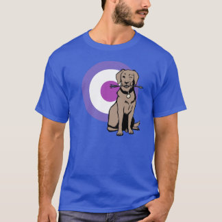 Camiseta Lucky the Pizza Dog garota da família