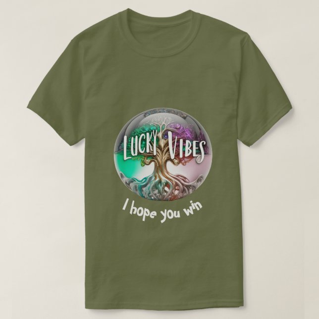 Camiseta Lucky Vibes 01 (Frente do Design)