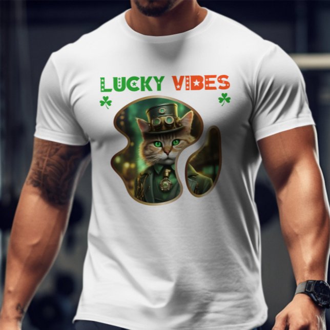 Camiseta Lucky Vibes - Carnaval de Clover Creek (Criador carregado)