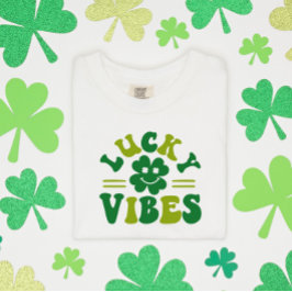 Camiseta Lucky Vibes Quatro Folhas