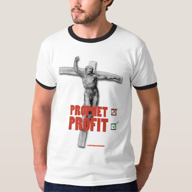 Camiseta lucro de jesus (Frente)