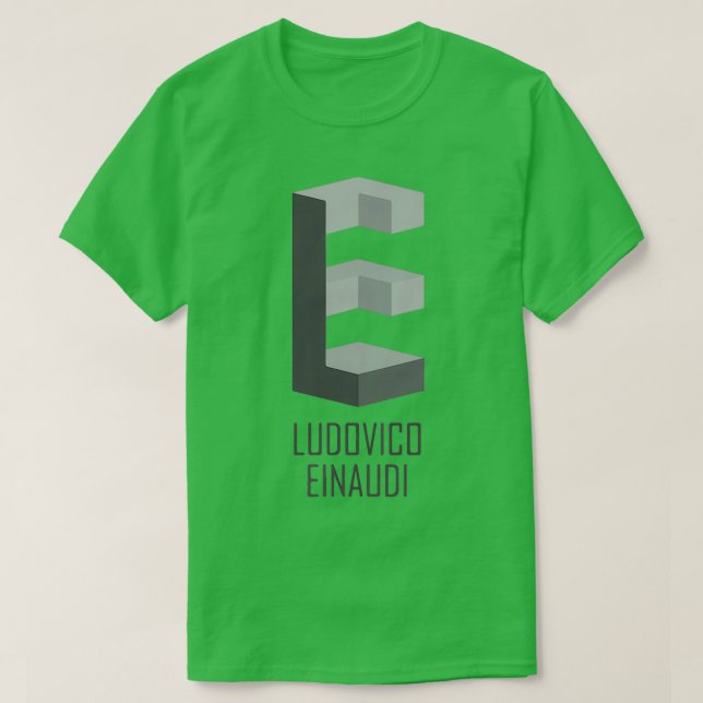 Camiseta Ludovico Einaudi (Frente do Design)