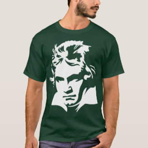 Camiseta Ludwig van Beethoven 5 Symphony Música Clássica