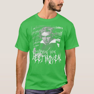 Camiseta Ludwig Van Beethoven Metal