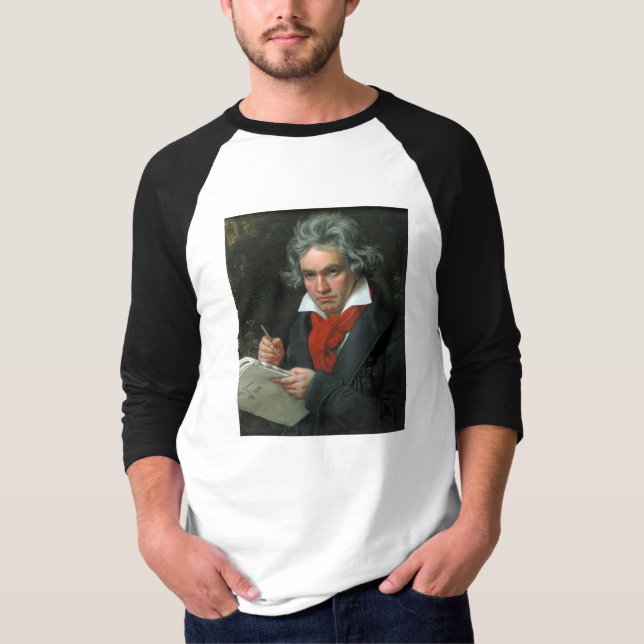 Camiseta Ludwig van Beethoven Portrait (Frente)
