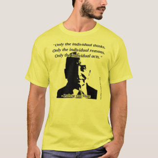 Camiseta Ludwig von Mises - ação humana
