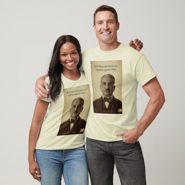 Camiseta Ludwig von Mises Ideias Shirt (Unissex)