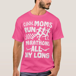 Camiseta Luferin Mães Legais Fazem Maratonas Todos os Dias