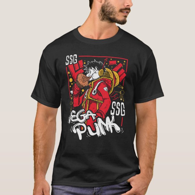 Camiseta Luffy em Egghead (Frente)