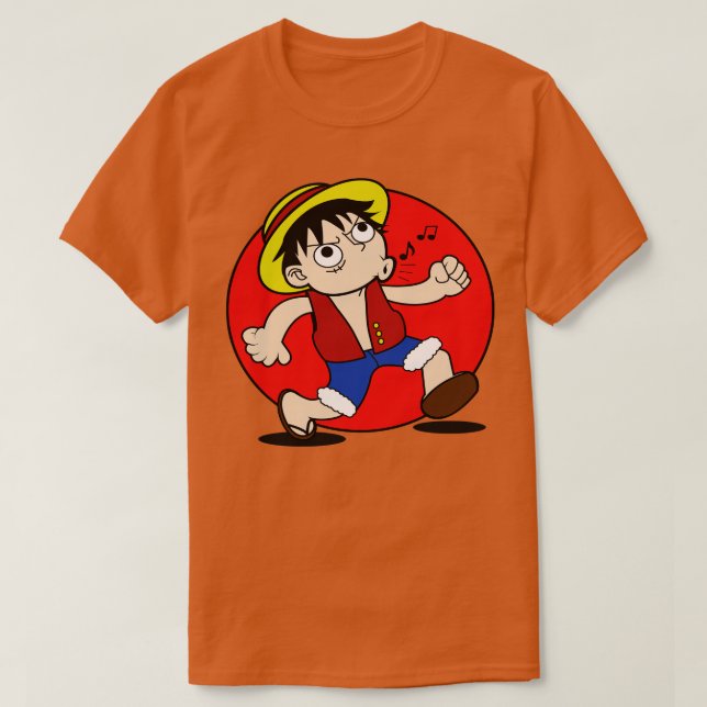 Camiseta Luffy O Macaco (Frente do Design)