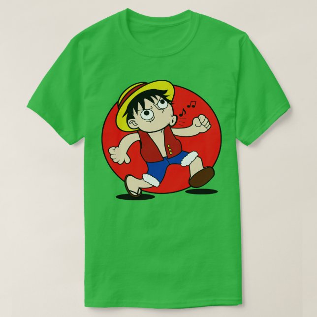Camiseta Luffy O Macaco (Frente do Design)