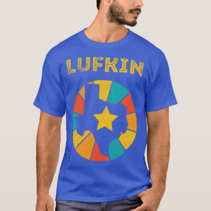 Camiseta Lufkin Texas Vintage angustiou Souvenir 1