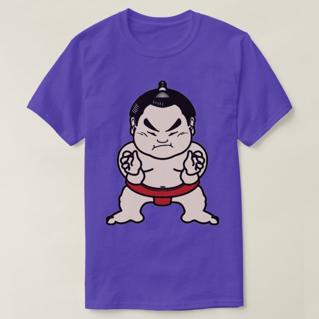 Camiseta Lugador de Sumo (Frente do Design)