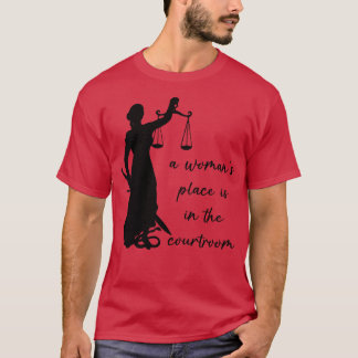 Camiseta Lugar das Mulheres é na Corte