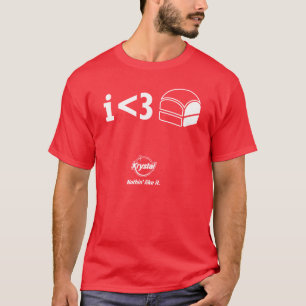 Camiseta Lugar de Krystal ó - I <3 Krystals!