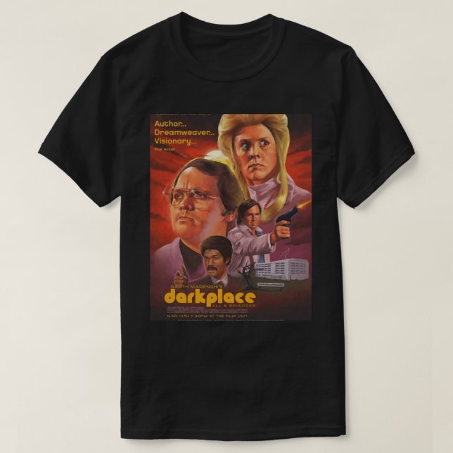 Camiseta Lugar Escuro (Frente do Design)