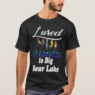 Camiseta Lugar-grande-urso Pesca Pescador